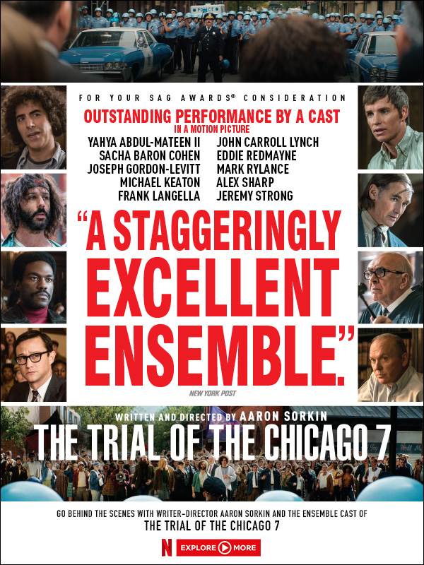 Sponsored: [Watch] An Ensemble Spanning Generations | Aaron Sorkin's The Trial of the Chicago 7
