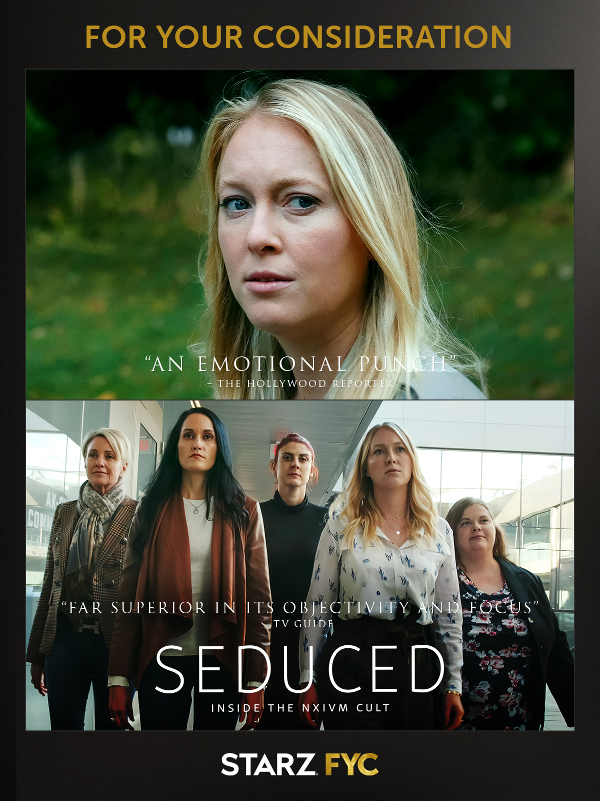 Sponsored: STARZ FYC - SEDUCED: INSIDE THE NXIVM CULT