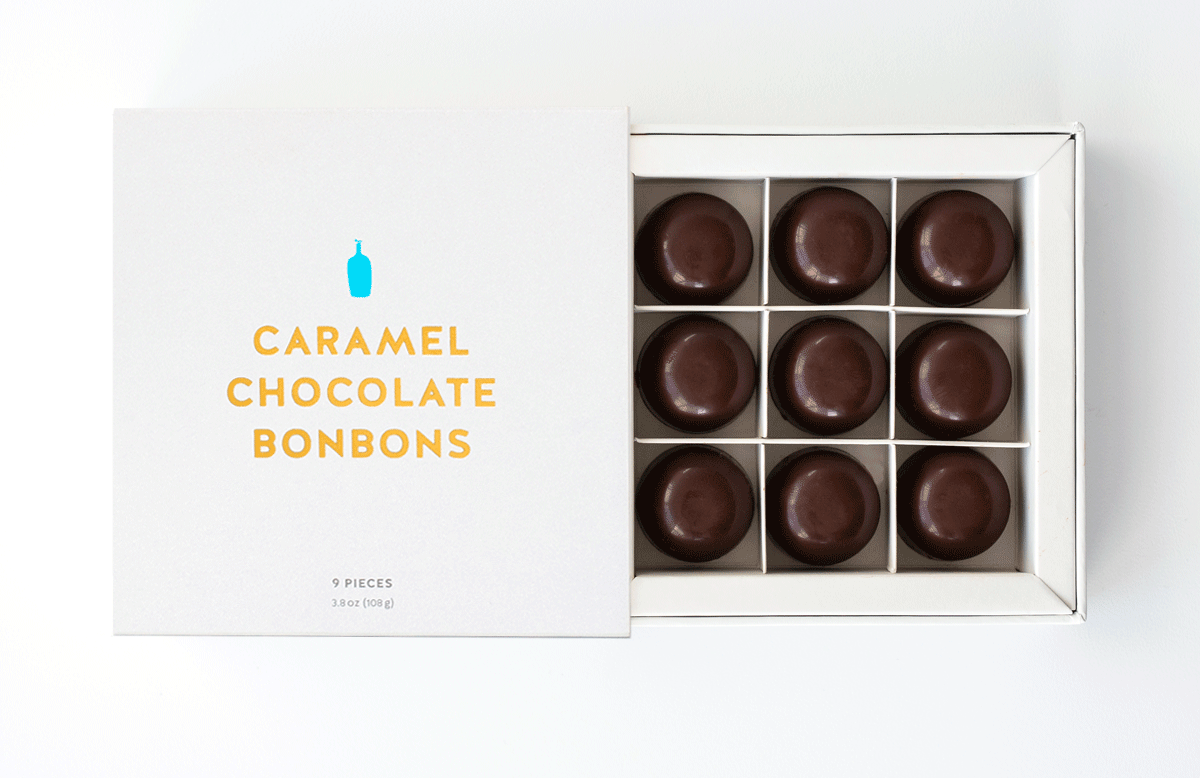 Caramel Chocolate Bonbons.