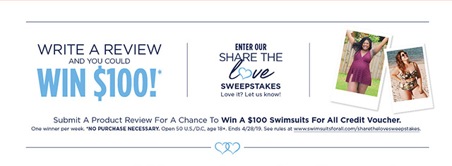 Enter Our Share The Love Sweepstakes