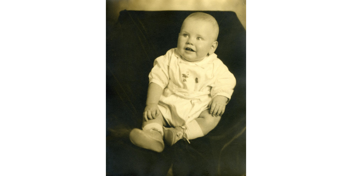 Warren Buffett baby photo