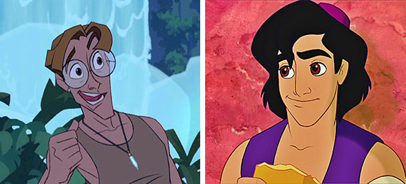 Milo Thatch and Aladdin Milo Thatch and Aladdin