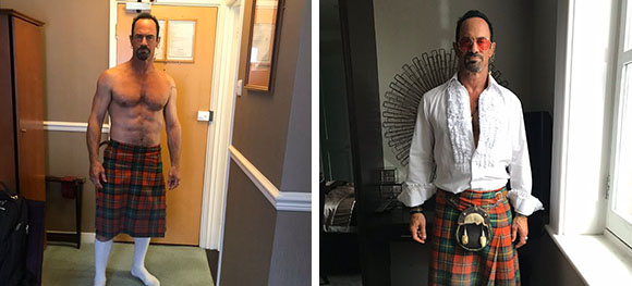Help, I'm Feeling Particularly Thirsty After Seeing Christopher Meloni Shirtless In A Kilt Help, I'm Feeling Particularly Thirsty After Seeing Christopher Meloni Shirtless In A Kilt
