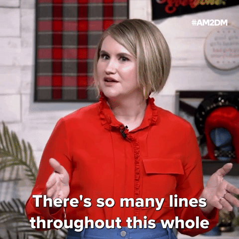 GIF of Jillian Bell saying ''There's so many lines throughout this whole thing that I just thought, 'Well I've said that, or I've experienced that moment before.''