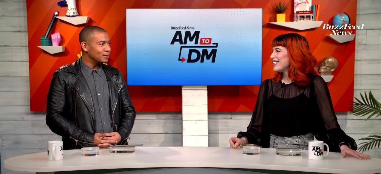 Zach and Alex on the AM to DM set