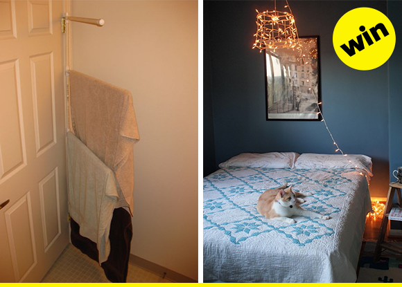 23 Hacks For Your Tiny Bedroom
