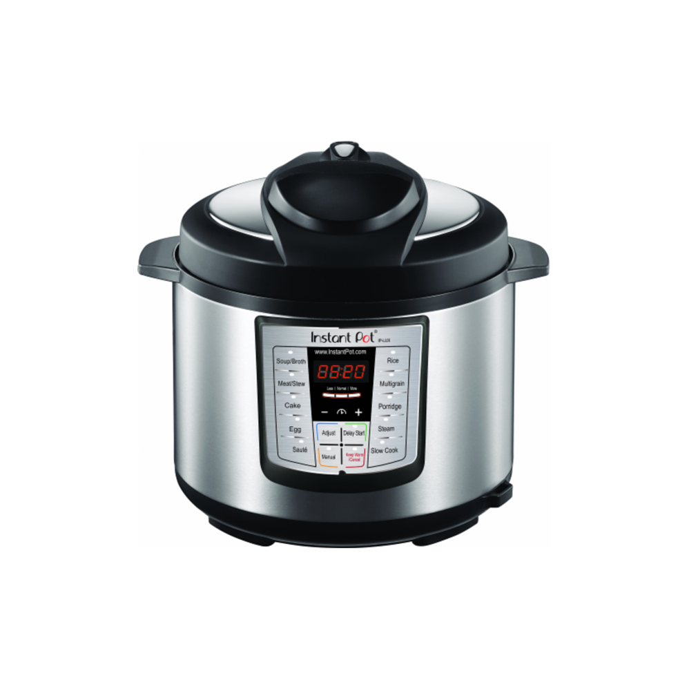 Instant Pot® Lux Stainless Steel 6-in-1 Programmable Pressure Cooker - Silver/Black