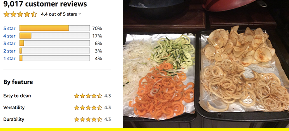 Paderno World Cuisine's Spiralizer Might Make You Want To Turn Everything Into Noodles