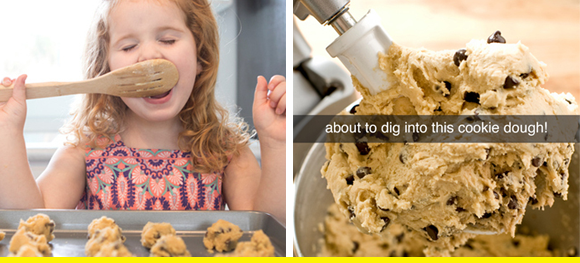 raw cookie dough