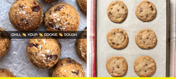 baking cookies at home