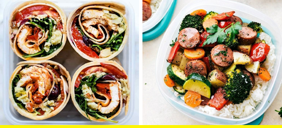 wholesome work lunches