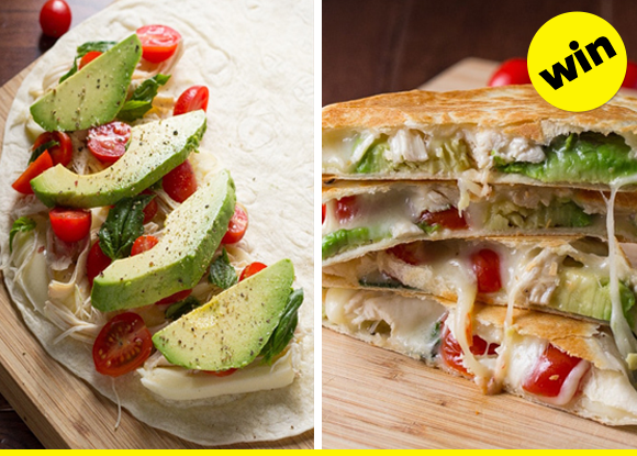 no-fuss with ingredients in fridge