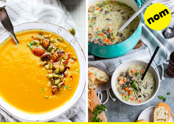 cozy soup recipes