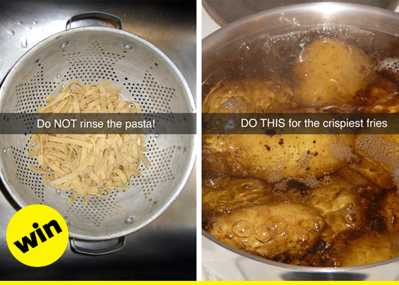 unwritten rules of cooking
