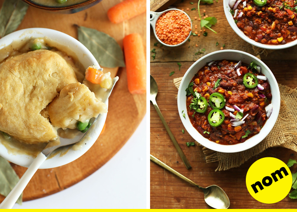 vegetarian comfort food