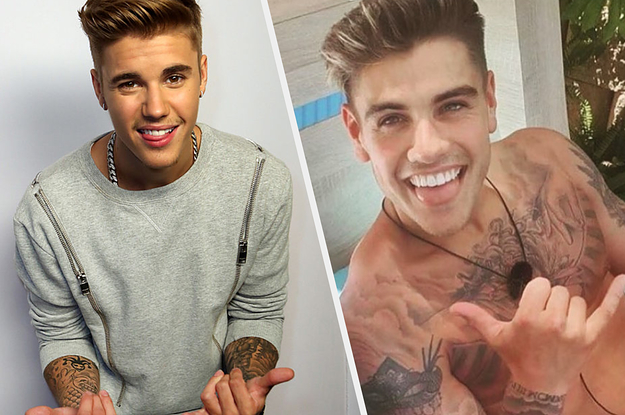 Justin Bieber Has A Doppelgänger Running Around The UK And I Can't Unsee It Justin Bieber Has A Doppelgänger Running Around The UK And I Can't Unsee It