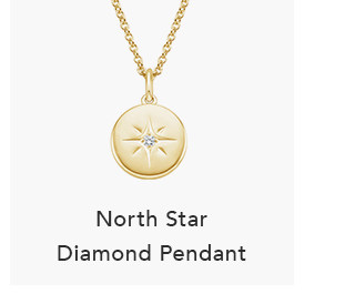 North Star Diamond Pendant
