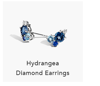 Hydrangea Diamond Earrings