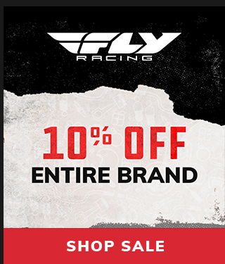 10% off entire brand of Fly Racing